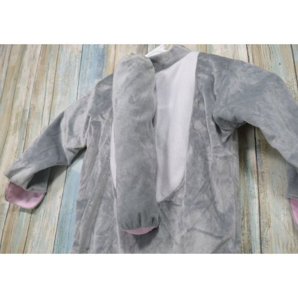 RUBIES Baby 6-12M Elephant Halloween Costume Trunk Tail Dress Up Pretend - Picture 4 of 12